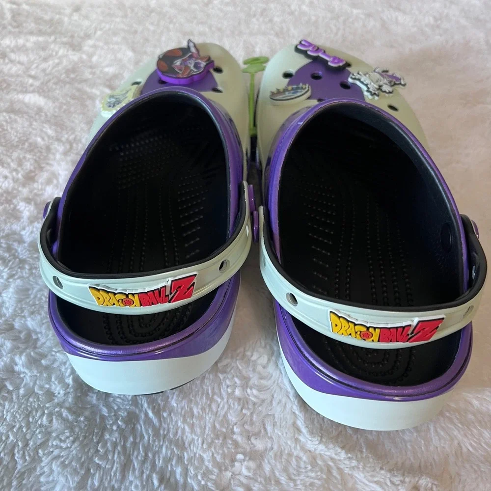 Crocs Dragon Ball Z Frieza Classic Clog Purple White Mens 8 Womens 10 211202-90H Crocs Classic Clog Dragon Ball Z Frieza (GS) - 211204-90H main image 4